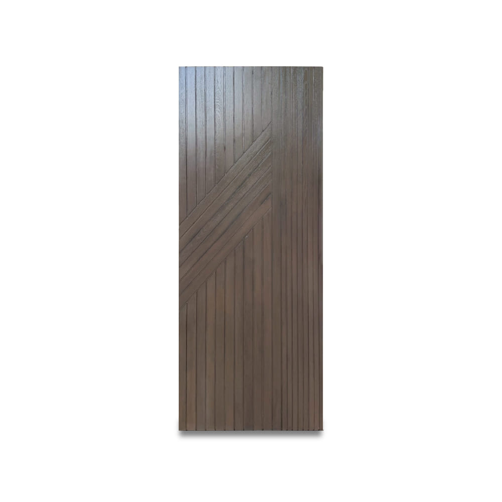 ประตูไม้สัก PAREENA DECOR รุ่น TEAK VERTICA WD-002 ขนาด 80X200 ซม._2